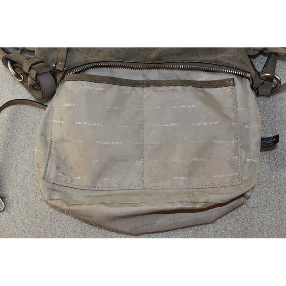 Michael Kors BILLY Women's Brown Bag Fringe Crossbody Messenger Purse - Picture 16 of 16